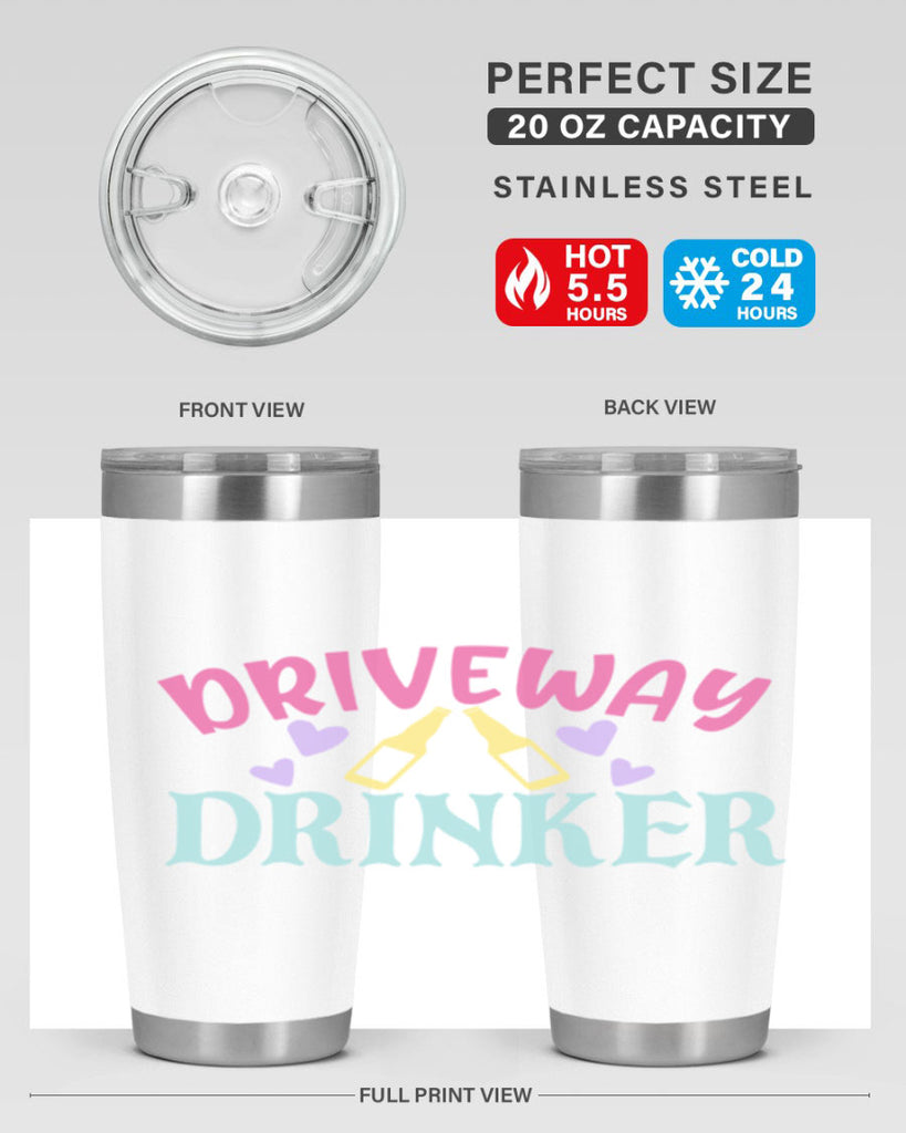 driveway drinker 127#- beer- Tumbler