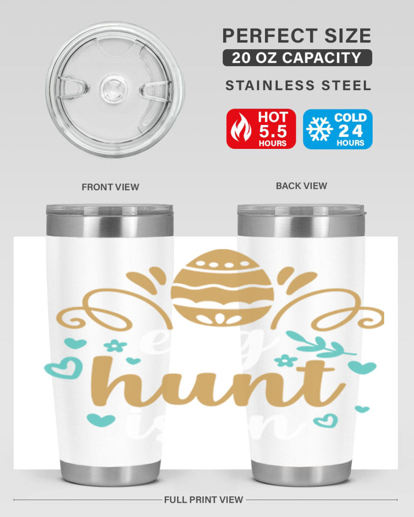 egg hunt is on 96#- easter- Tumbler