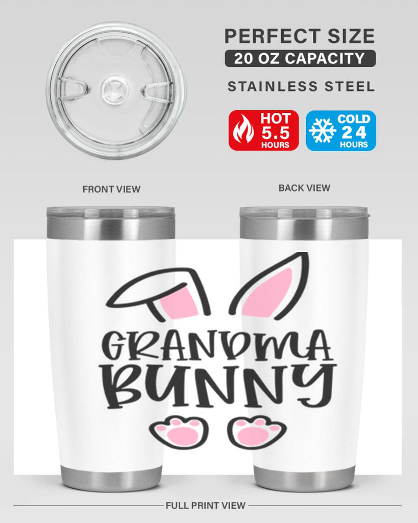 familygrandma bunny 51#- easter- Tumbler