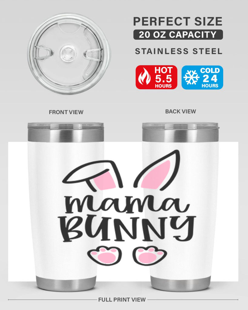 familymama bunny 49#- easter- Tumbler