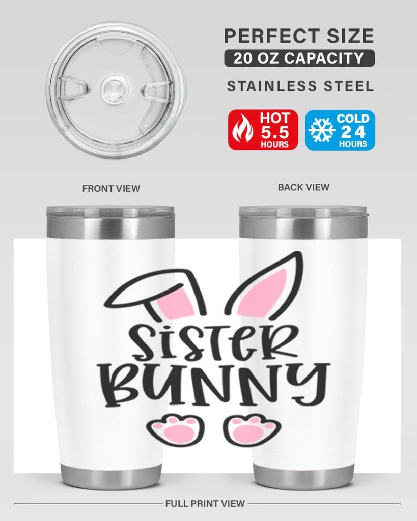 familysister bunny 47#- easter- Tumbler