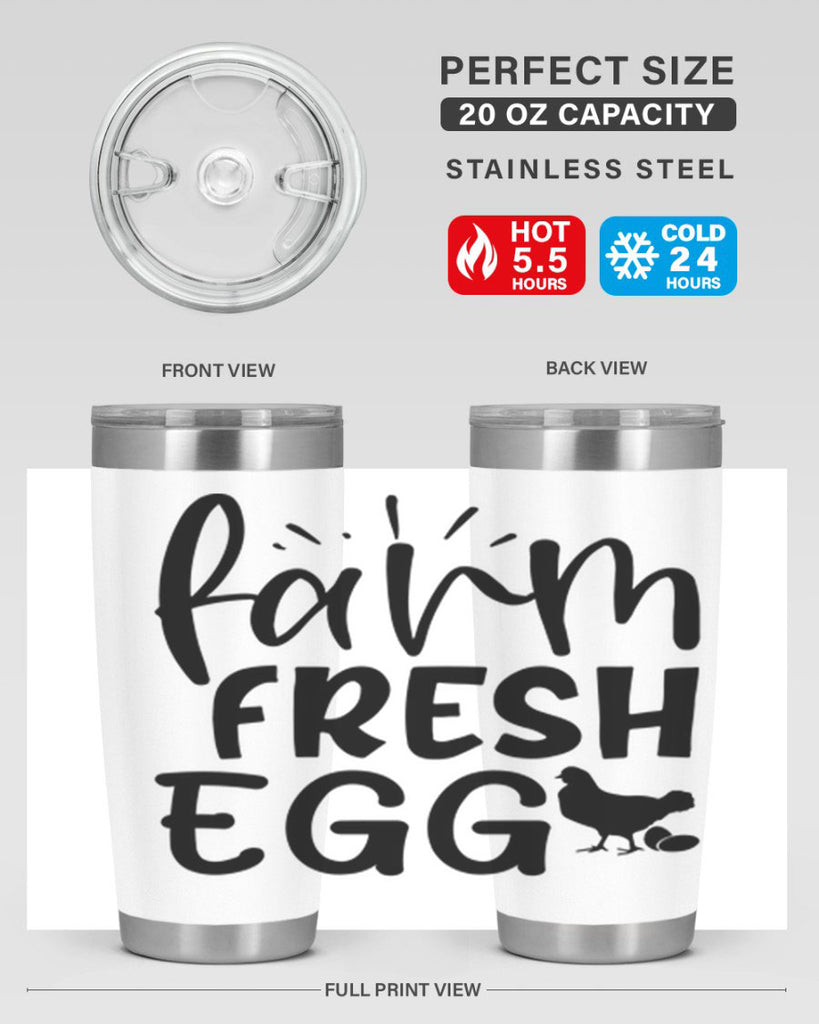 farm fresh egg 105#- kitchen- Tumbler