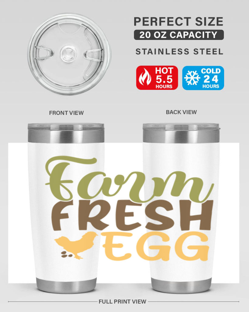 farm fresh egg 16#- farming and gardening- Tumbler