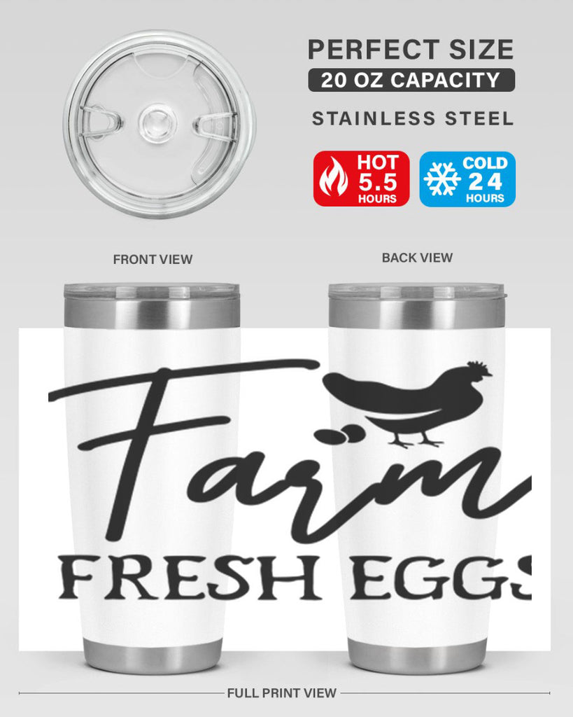 farm fresh eggs design 104#- kitchen- Tumbler