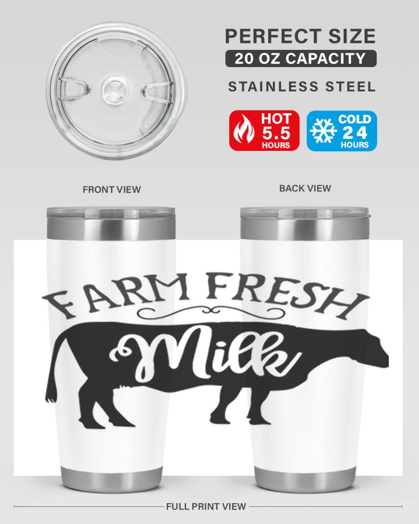 farm fresh milk 101#- kitchen- Tumbler