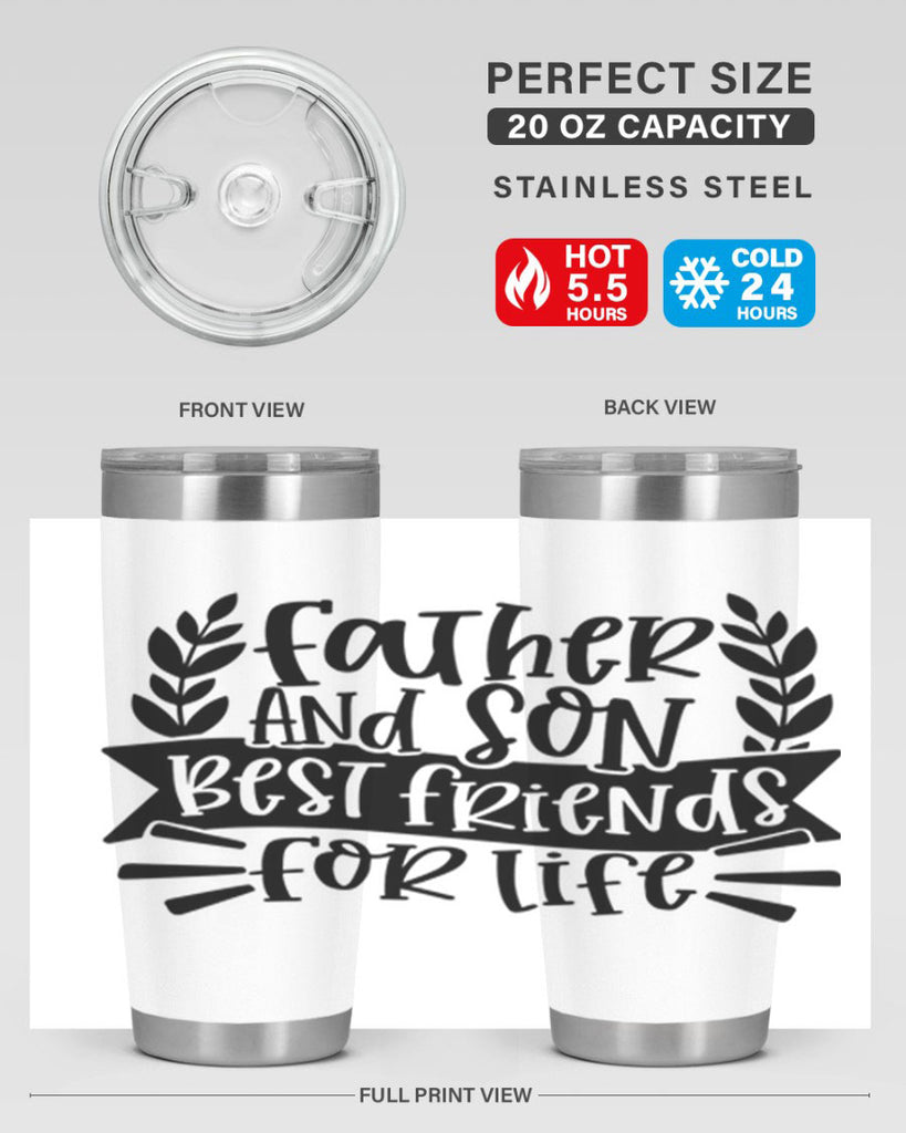 father and son best friends for life 52#- fathers day- Tumbler