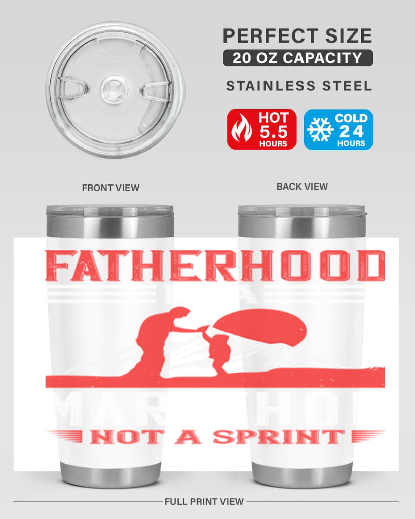 fatherhood is a marathon not a sprint 261#- fathers day- Tumbler
