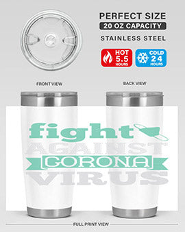 fight against corona virus Style 40#- corona virus- Cotton Tank