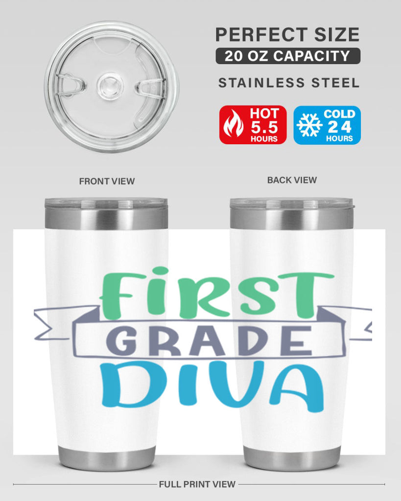 first grade divaa 22#- 1st grade- Tumbler