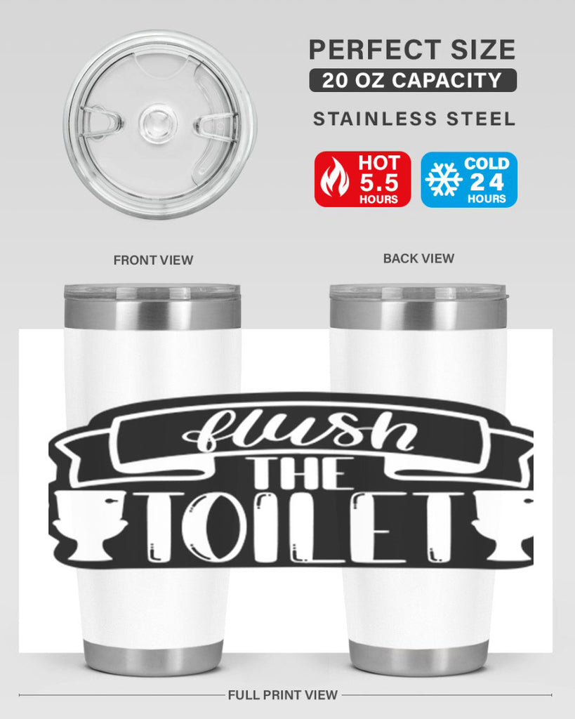 flush the toilet 40#- bathroom- Tumbler