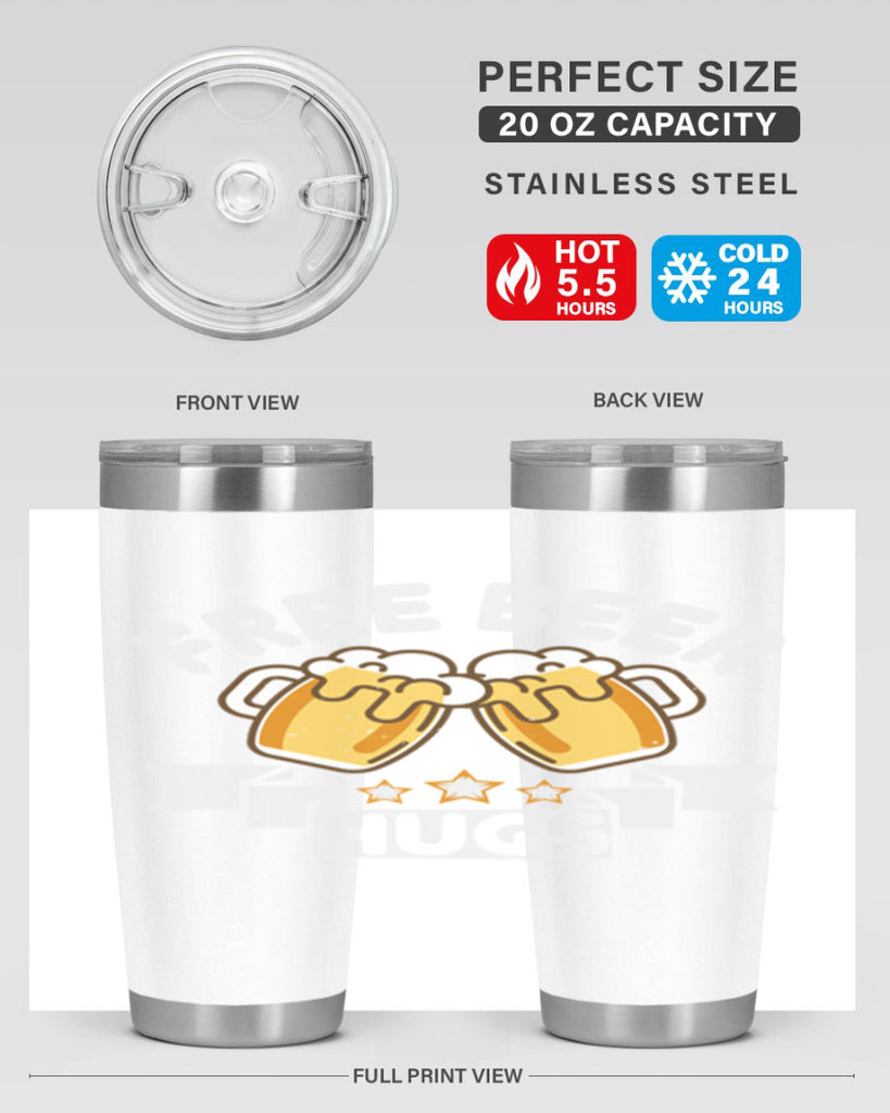 free beer hugs 88#- beer- Tumbler