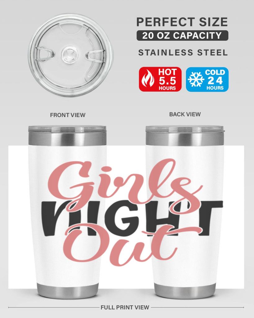 girls night out Style 54#- Best Friend- Tumbler