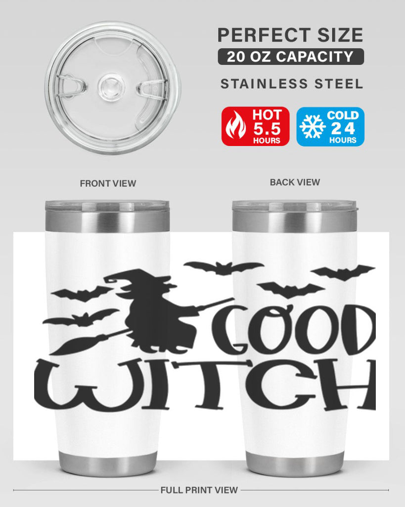 good witch 76#- halloween- Tumbler