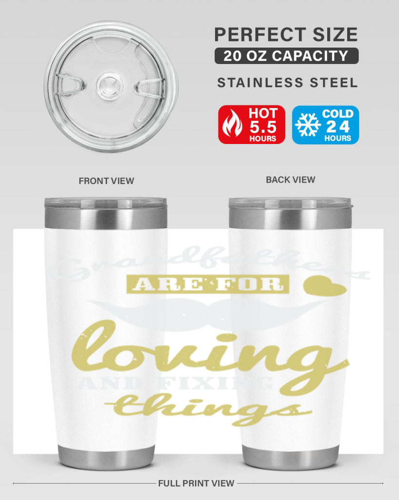 grandfathers are for 221#- fathers day- Tumbler