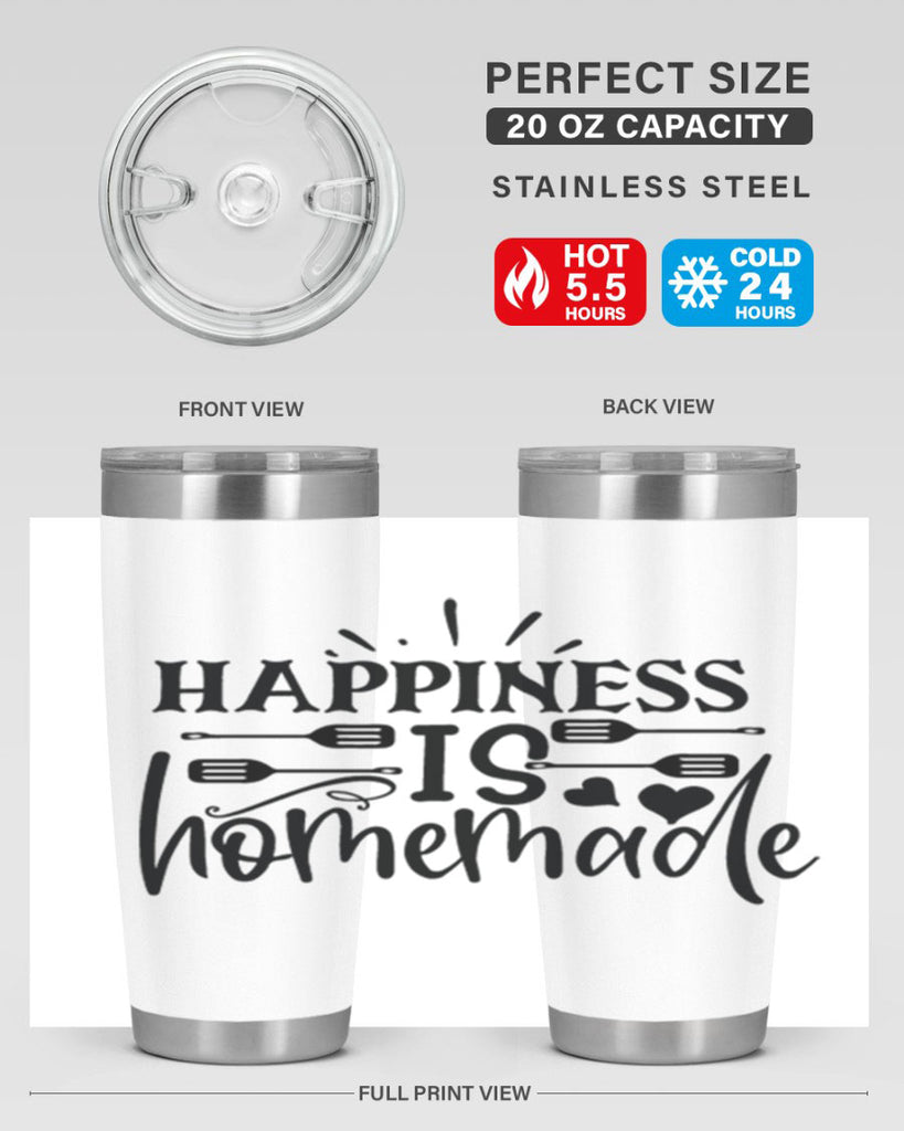 happiness is homemade 32#- family- Tumbler