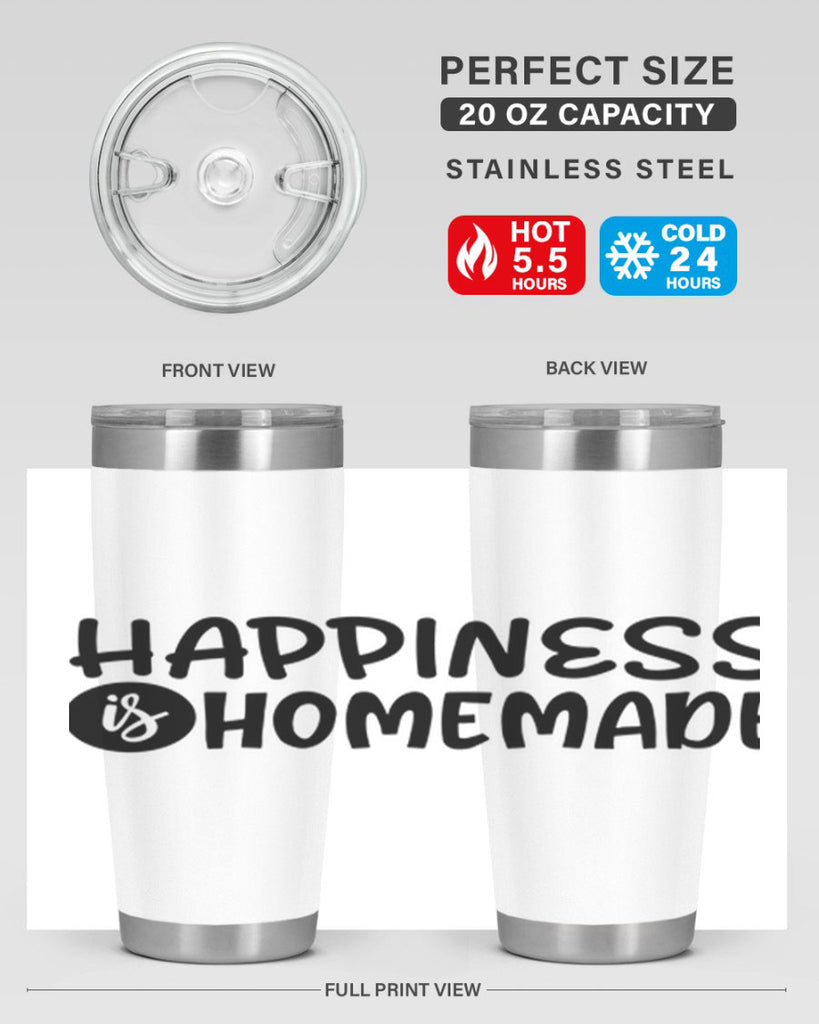happiness is homemade 40#- home- Tumbler