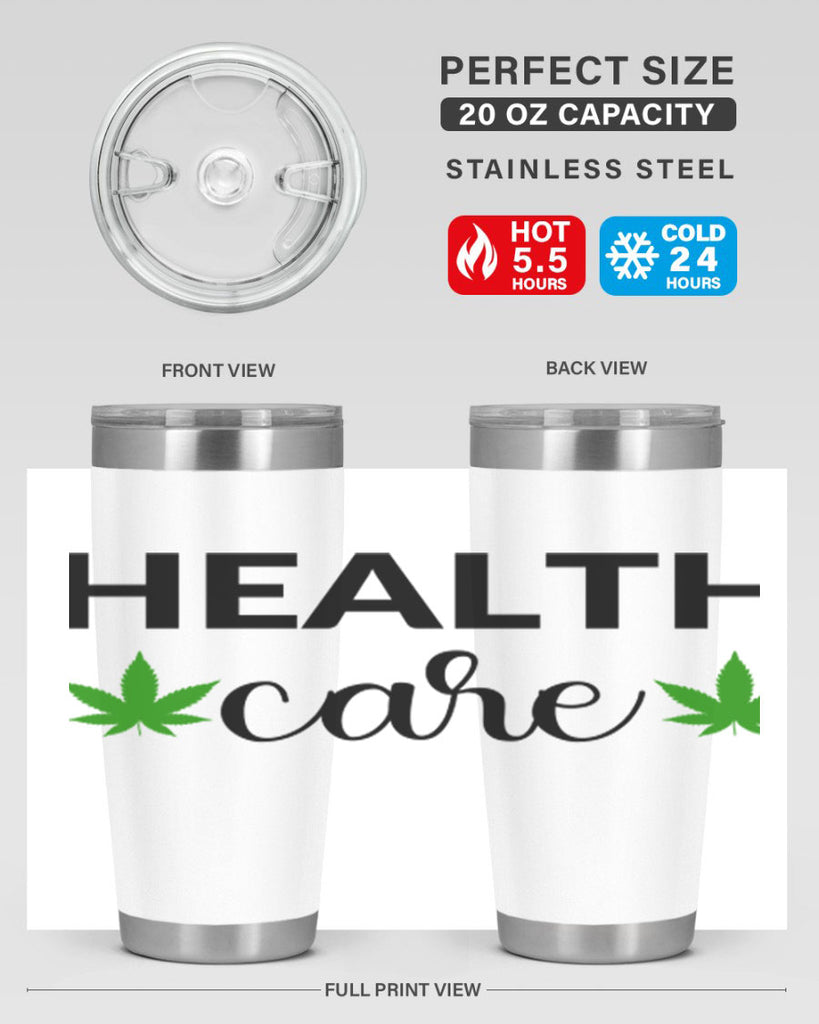 health care cannabis 103#- marijuana- Tumbler