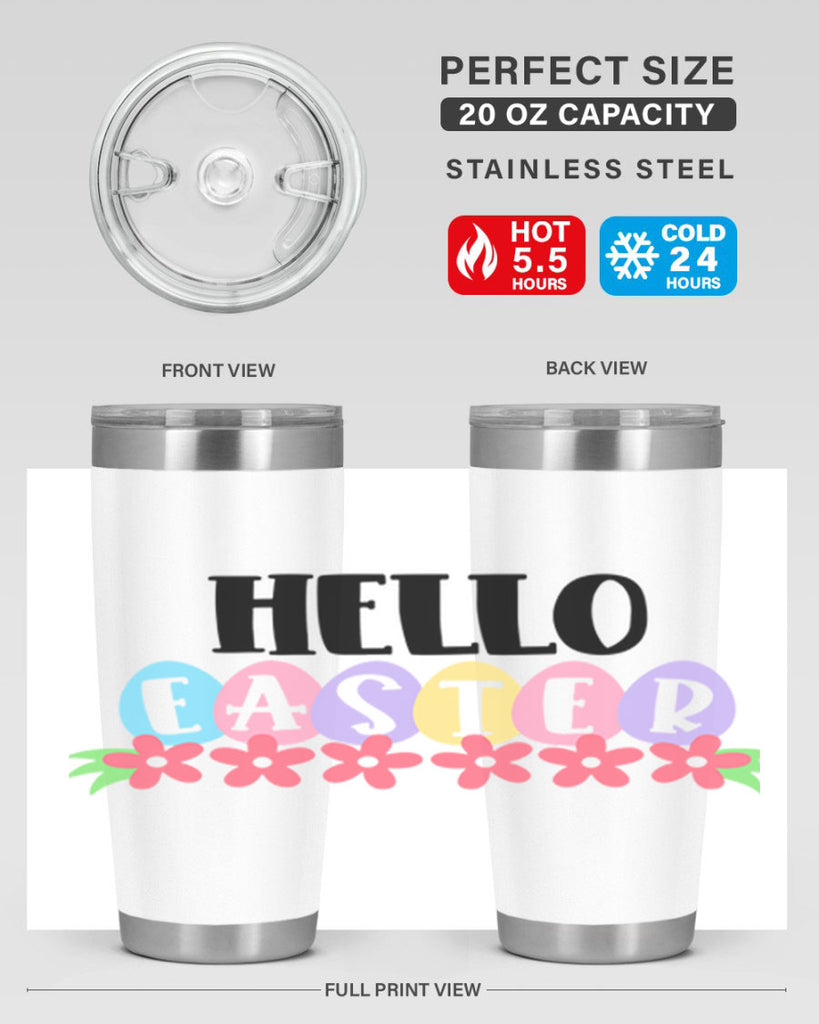 hello easter 31#- easter- Tumbler