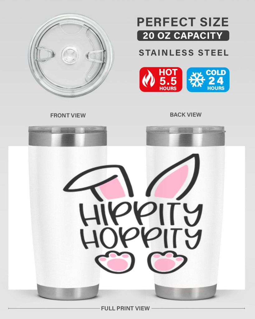 hippity hoppity 28#- easter- Tumbler