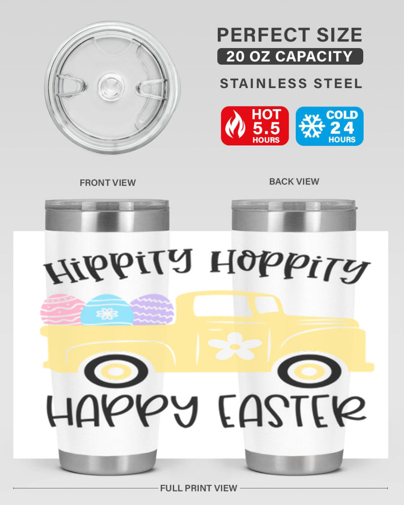 hippity hoppity happy 29#- easter- Tumbler