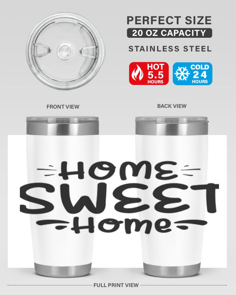 home sweet home 24#- home- Tumbler