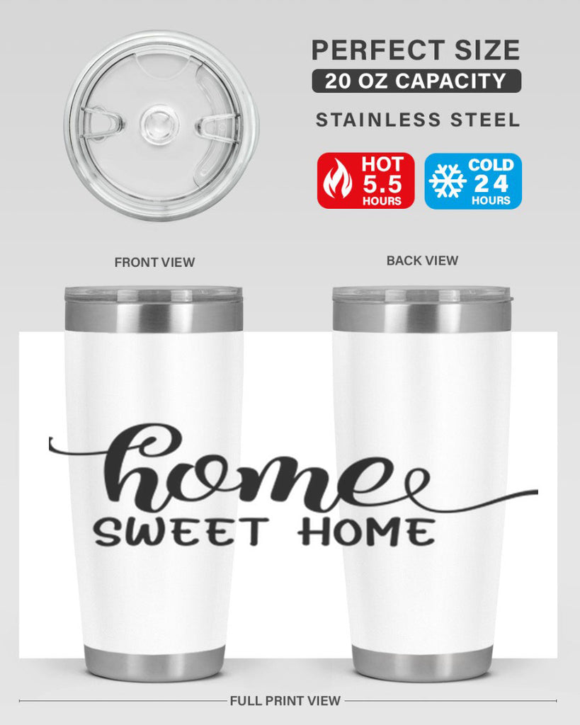 home sweet home 35#- home- Tumbler