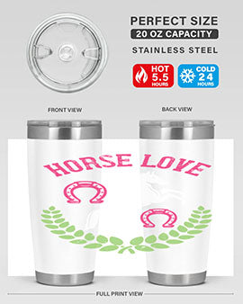 horse love Style 50#- horse- Tumbler