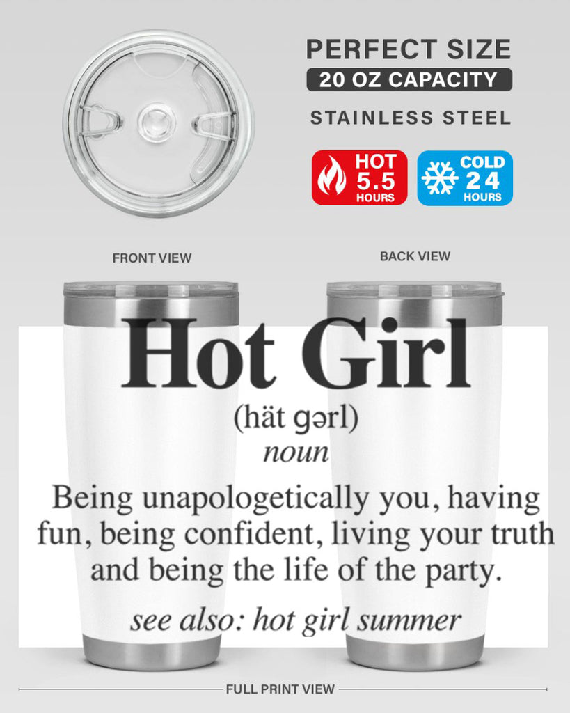 hot girl  summer definition 125#- black words phrases- Cotton Tank