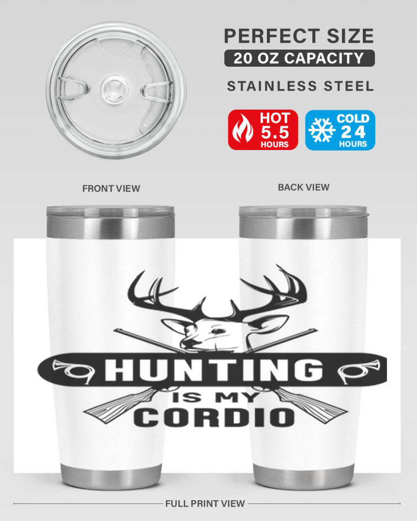 hunting is my 24#- hunting- Tumbler