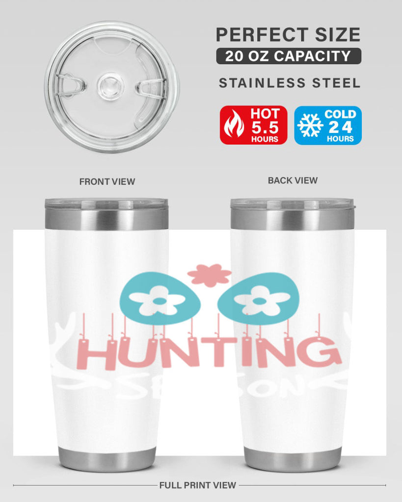 hunting season 74#- easter- Tumbler