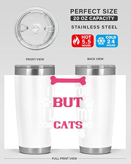 i like you but ilove my cat Style 54#- cat- Tumbler