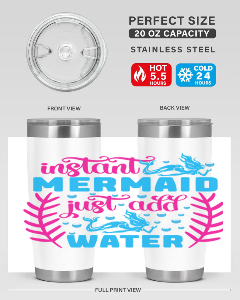 instant mermaid just add water 266#- mermaid- Tumbler