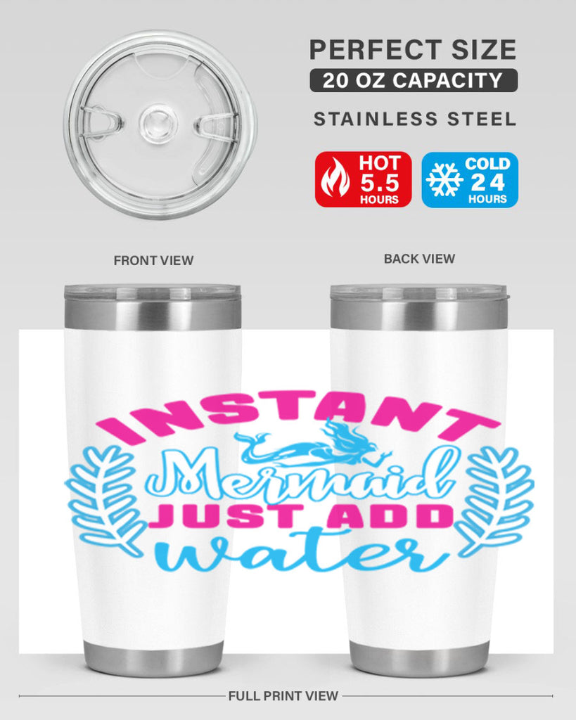 instant mermaid just add water 272#- mermaid- Tumbler