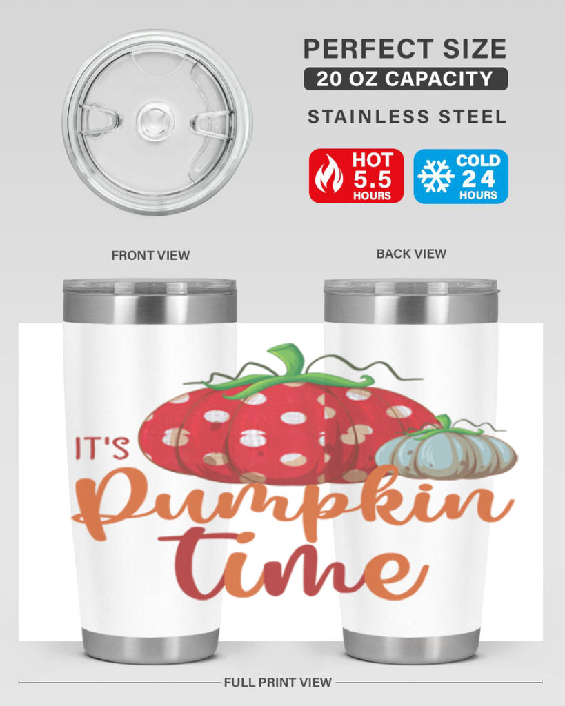 it s pumpkin time 368#- fall- Tumbler