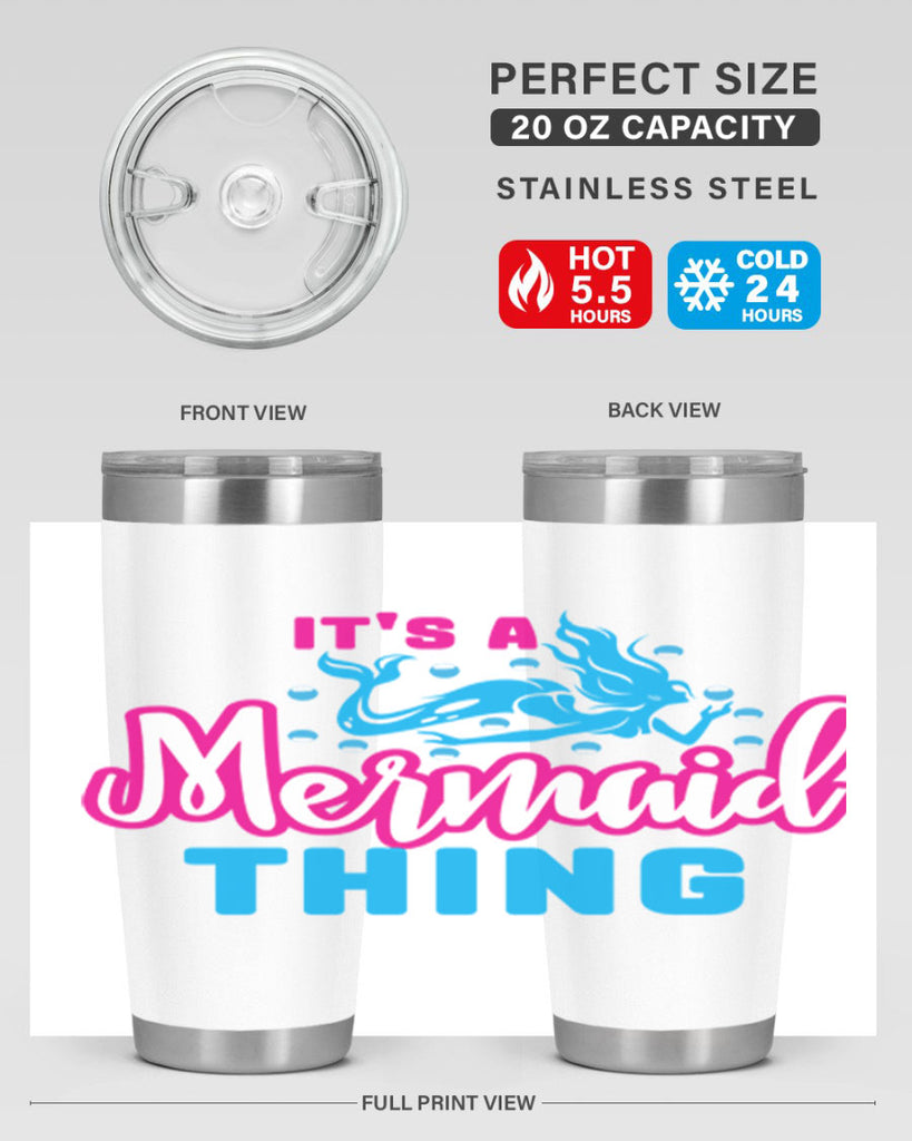 its a mermaid thing 277#- mermaid- Tumbler