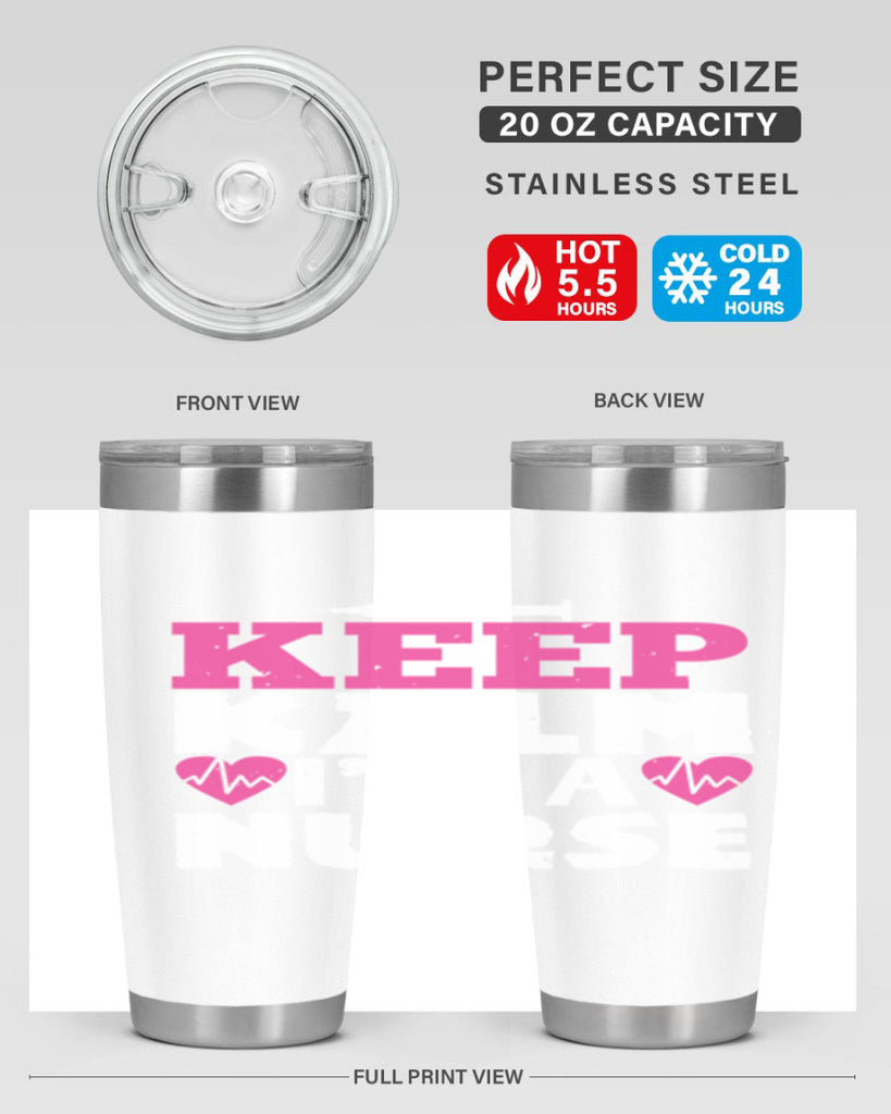 keep klam im a nurse Style 294#- nurse- tumbler