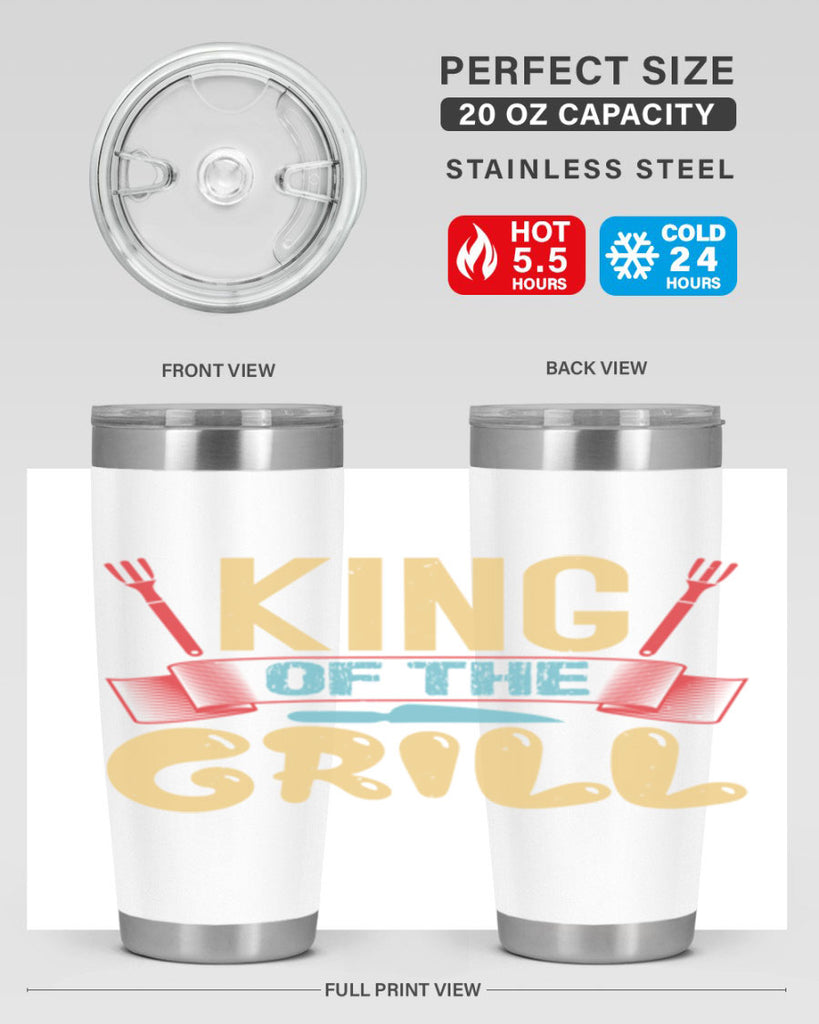 king of the grill 29#- bbq- Tumbler