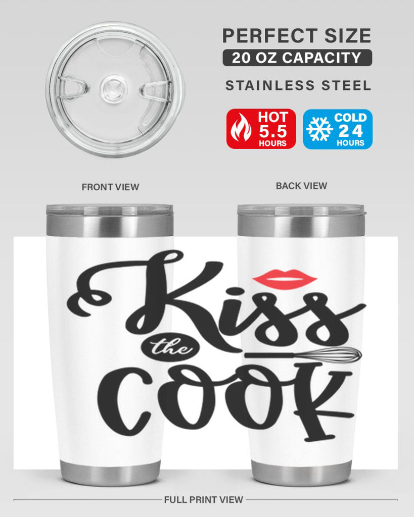 kiss the cook 88#- kitchen- Tumbler