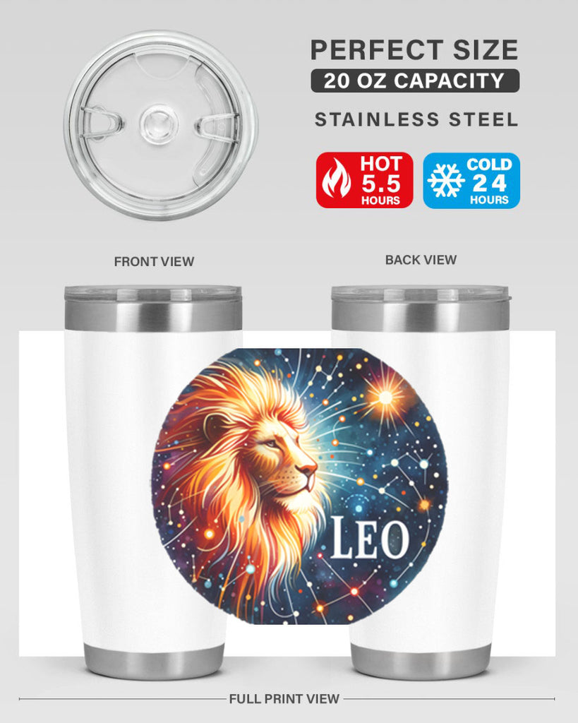 leo 313#- zodiac- Tumbler