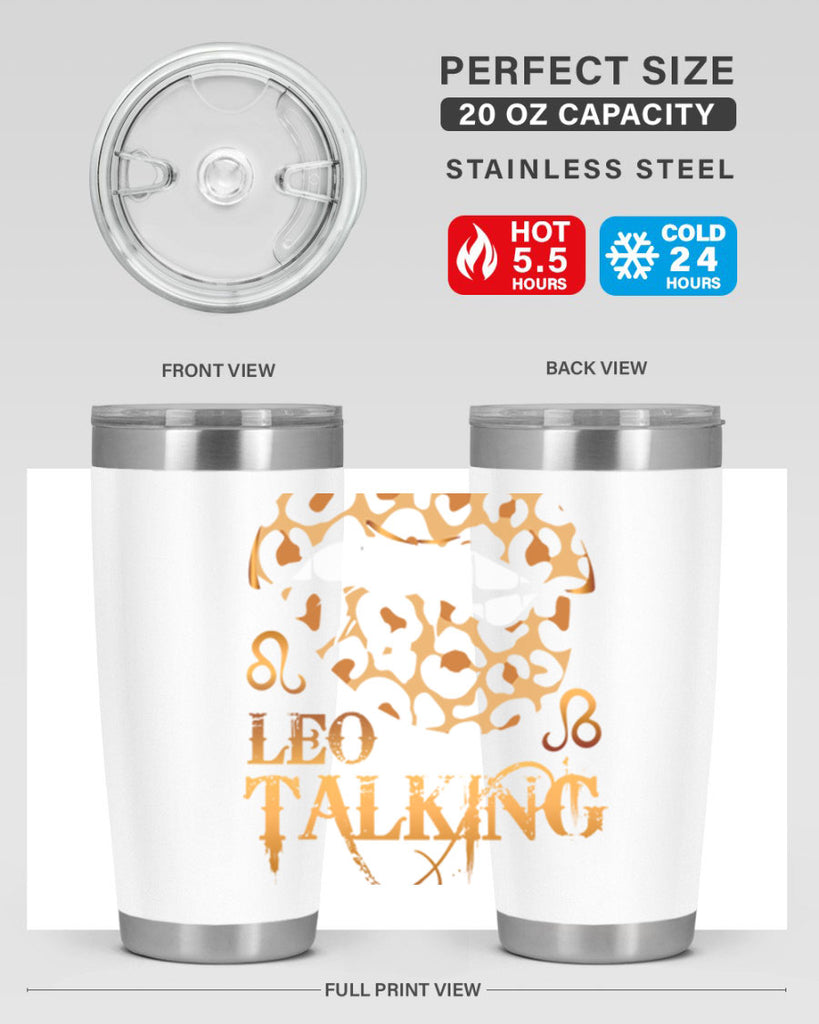 leo king 296#- zodiac- Tumbler