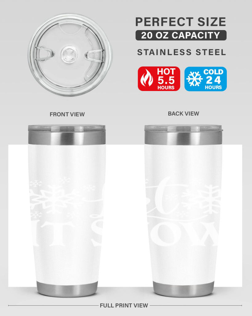let it snow 26#- kitchen- Tumbler