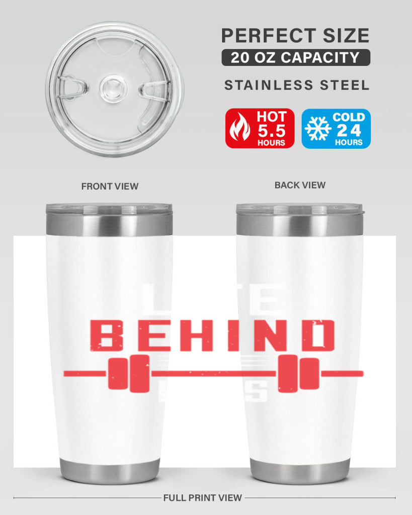 life behind bars 85#- gym- Tumbler