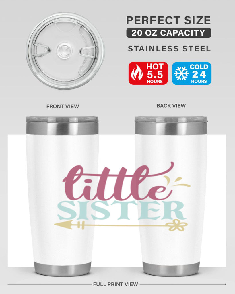 little sister 63#- sister- Tumbler