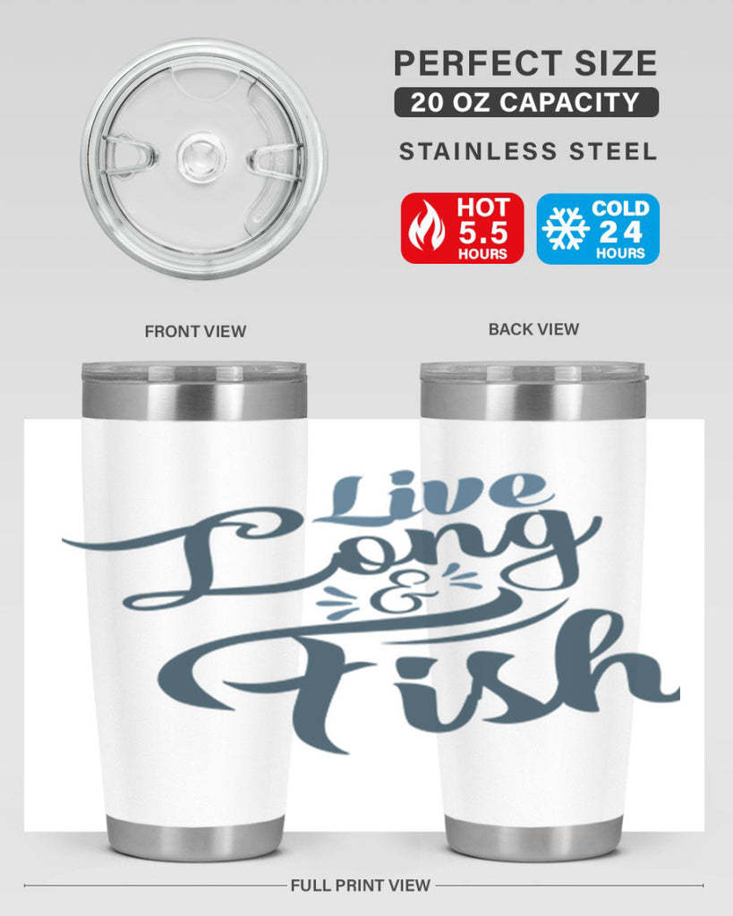 live long 61#- fishing- Tumbler