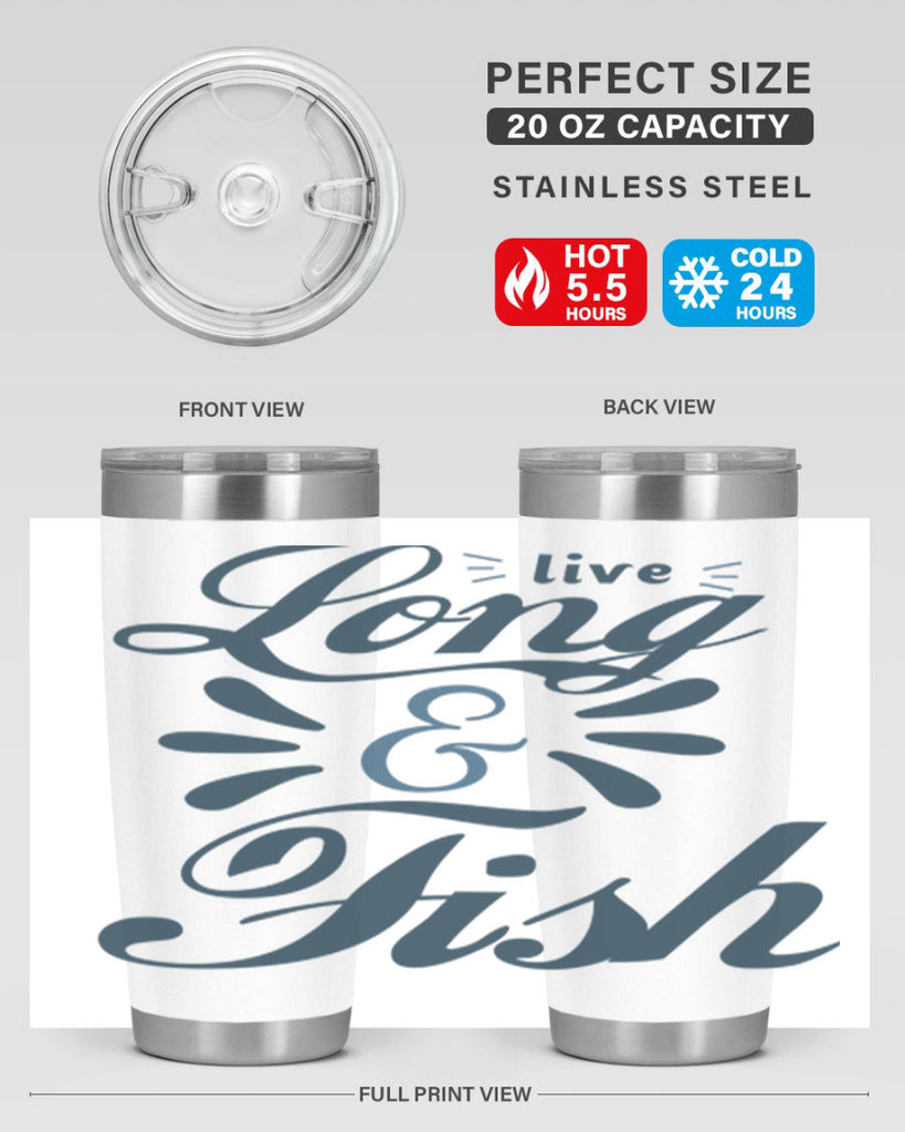 live long fish 62#- fishing- Tumbler