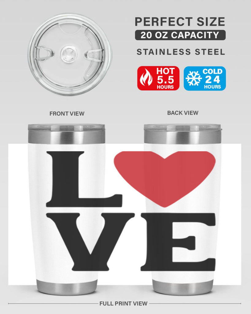 love 20#- valentines day- Tumbler
