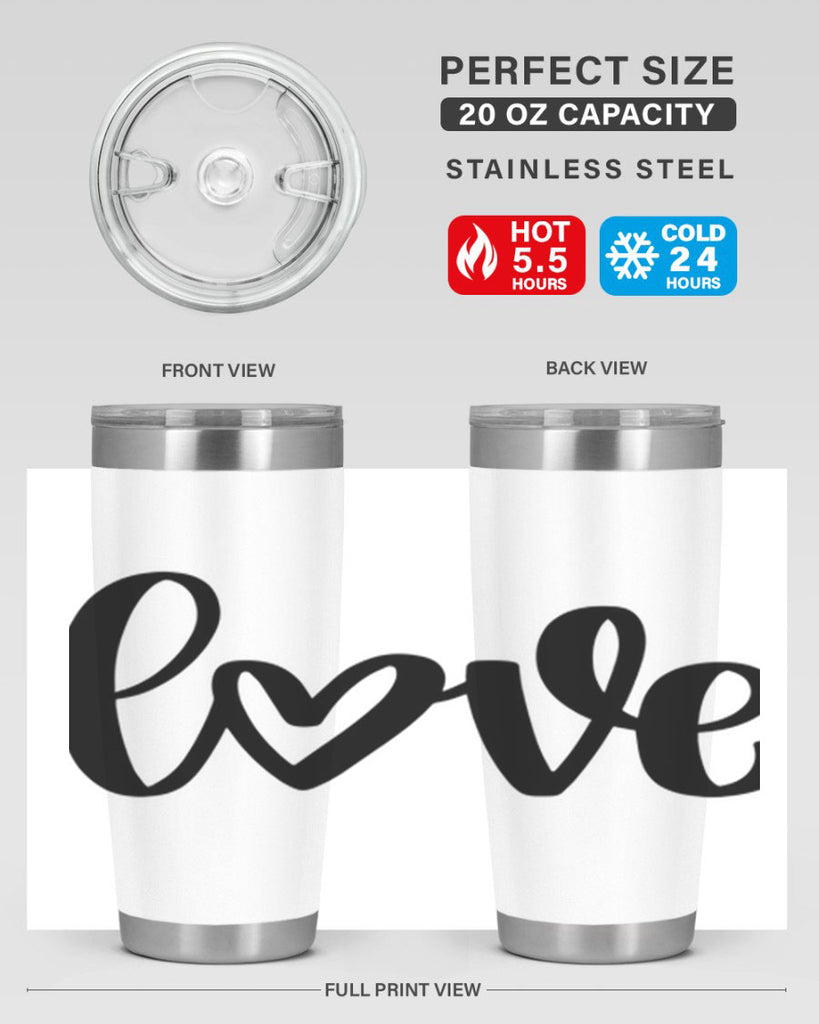 love 21#- valentines day- Tumbler