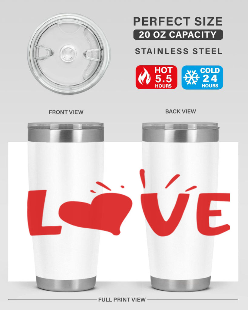 love 75#- valentines day- Tumbler
