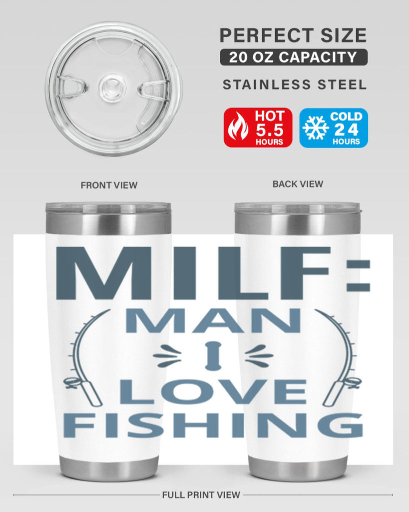 milf man 51#- fishing- Tumbler