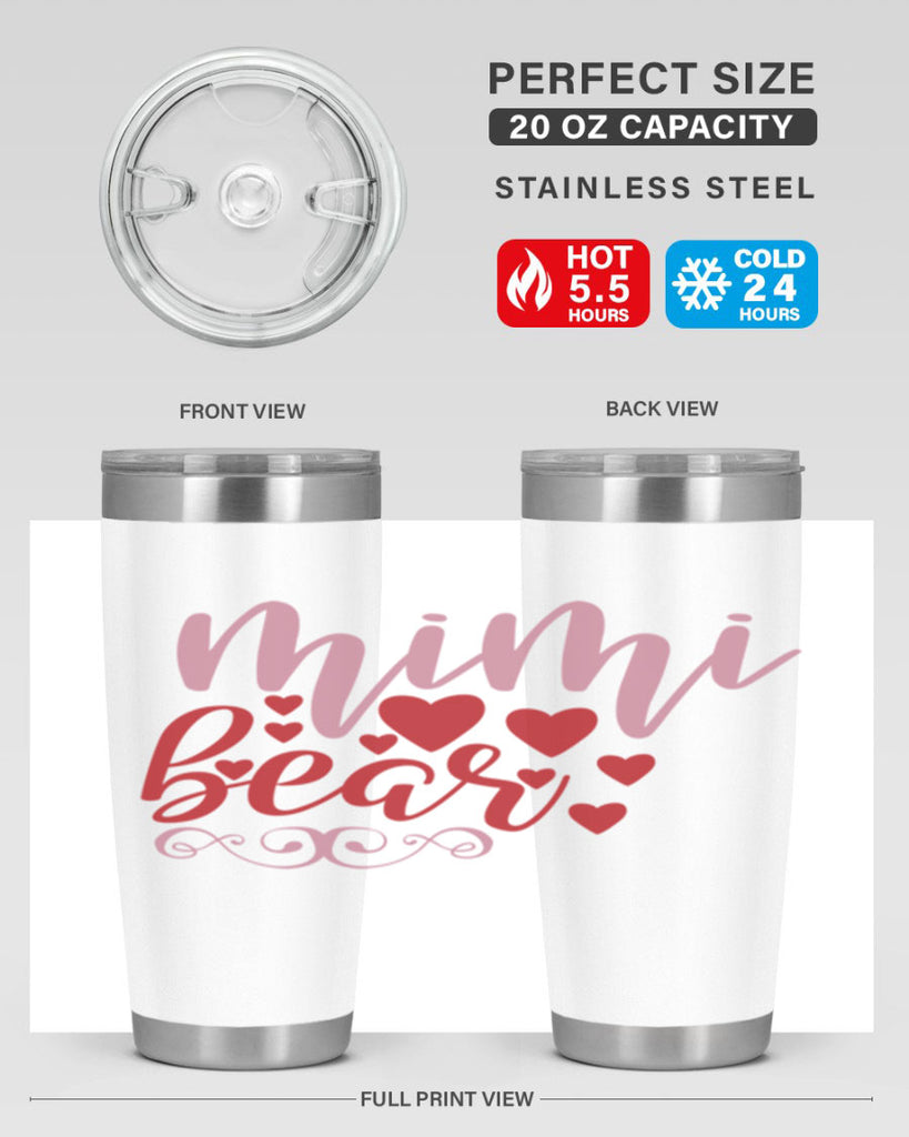 mimi bear Style 1#- aunt- Tumbler